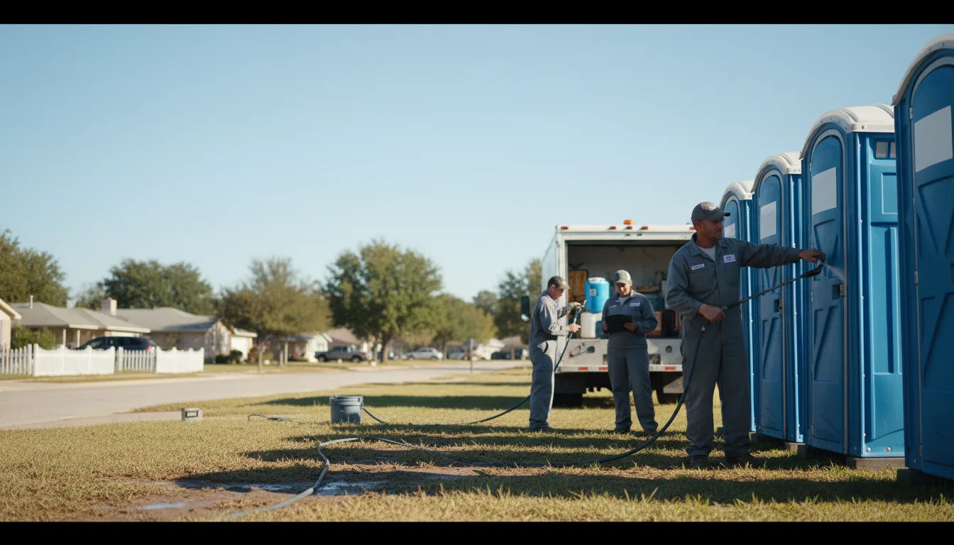 Long-Term Portable Toilet Rental in Jackson, SC near me